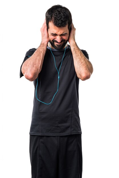 person noise athlete hear fitness
