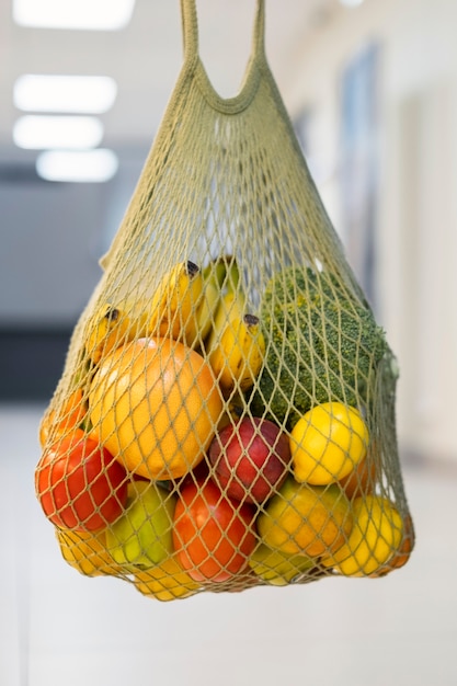 Person shopping with face mask