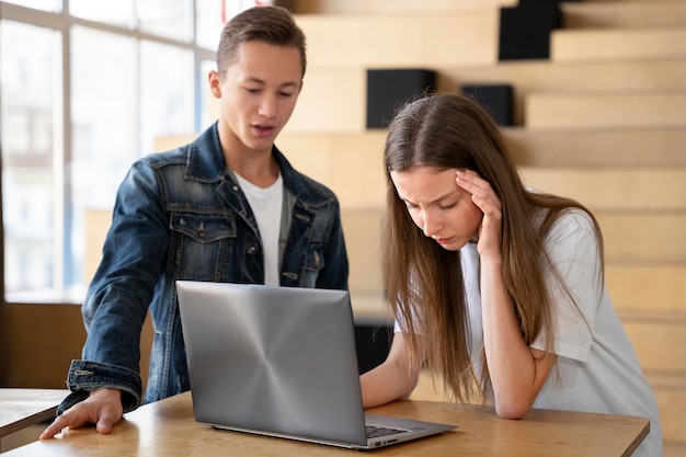 Person suffering from bullying