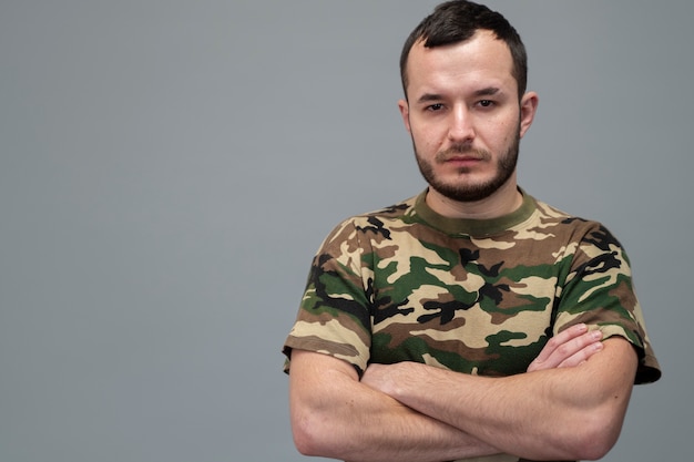 Человек, страдающий посттравматическим синдромом