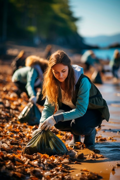 Person  taking part of the sustainable travel movement