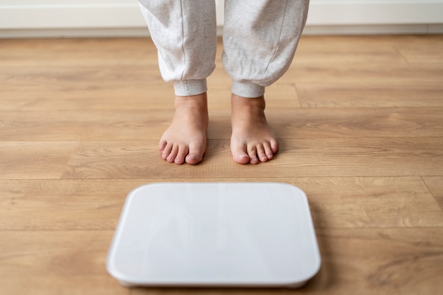 体重に問題のある摂食障害のある人