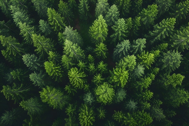 La prospettiva della bellissima copertura degli alberi