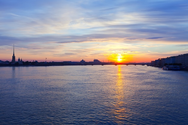 Peter and Paul Fortress in morning