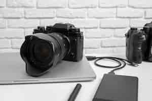 Free photo photo camera still life