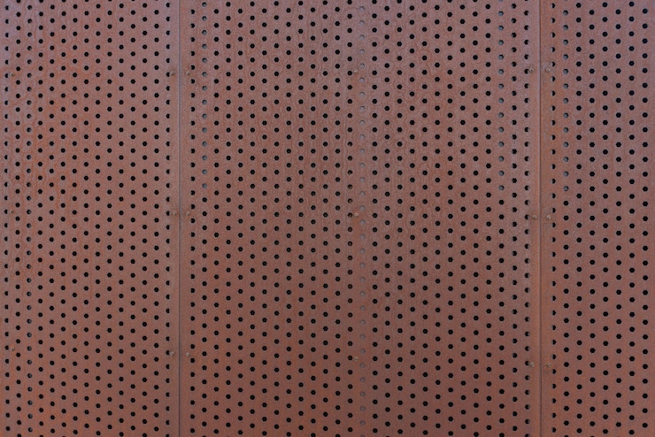 Free Photo photo of metal texture pattern