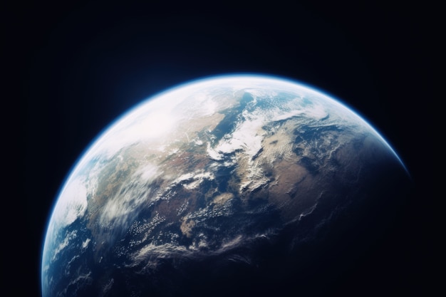 Free photo photorealistic earth planet