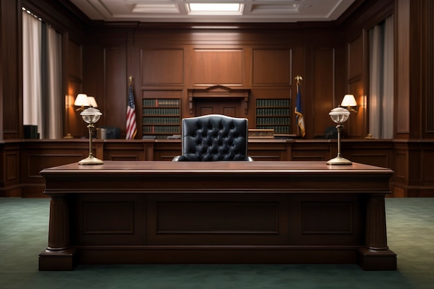 Free photo photorealistic  environment of a lawyer