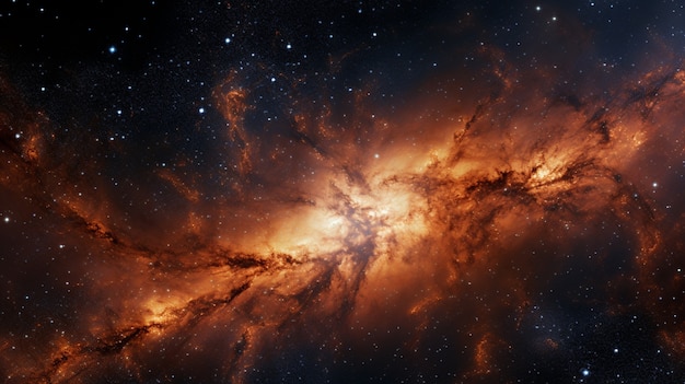 Free photo photorealistic galaxy background