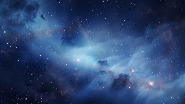 Free photo photorealistic galaxy background