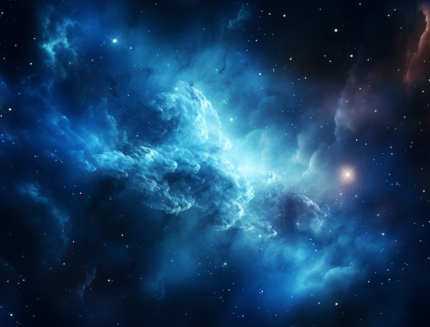 Free photo photorealistic galaxy background