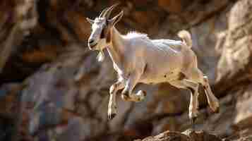 Free photo photorealistic  goat farm