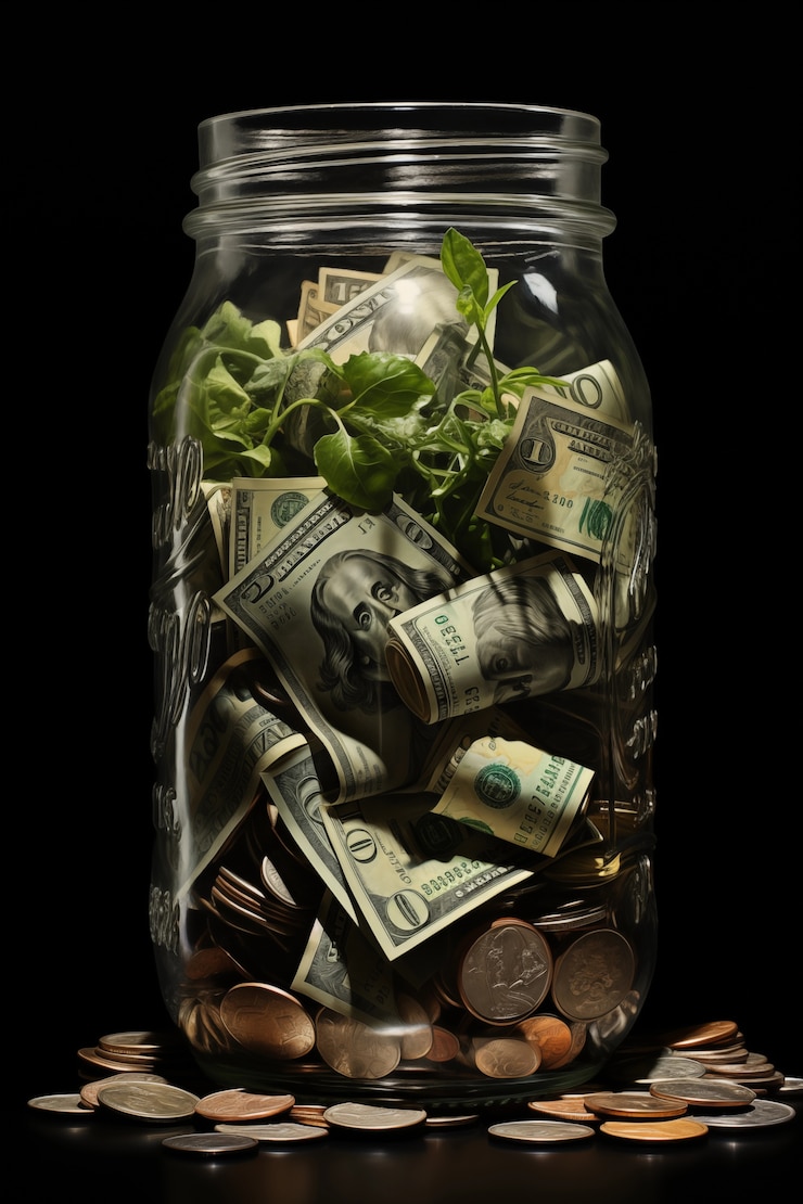 Free Photo photorealistic money concept