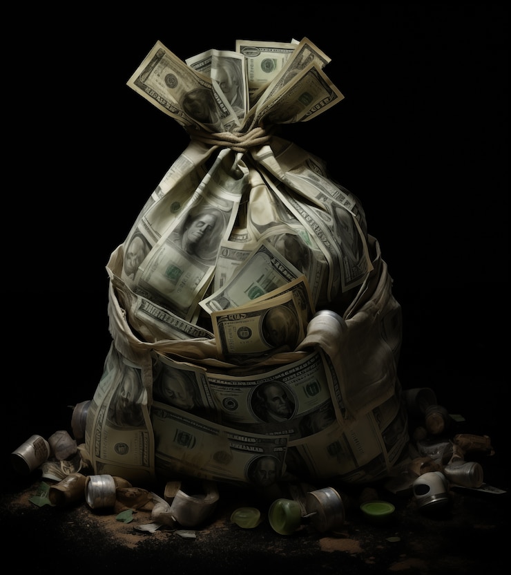 Free Photo photorealistic money concept