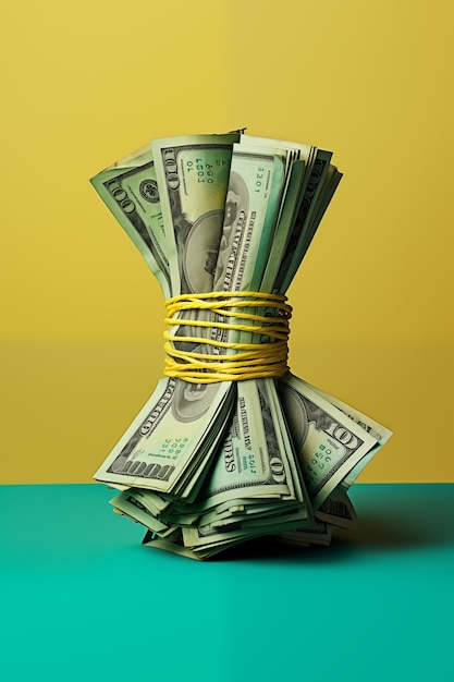 Free Photo photorealistic money concept