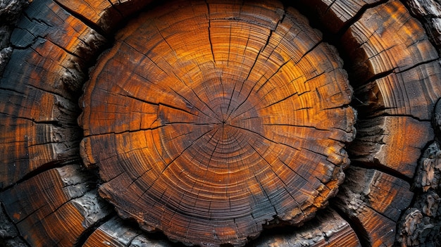 Фотореалистическая перспектива деревянных бревен в деревообрабатывающей промышленности