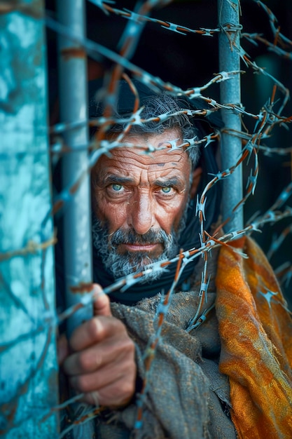 Фотореалистичный лагерь беженцев