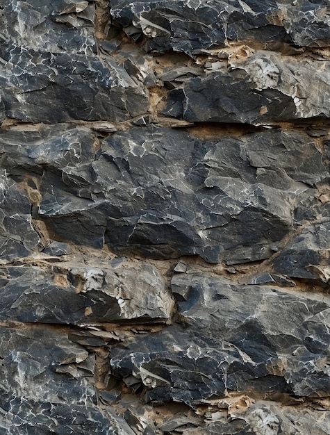 Photorealistic stone wall surface