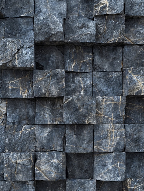 Free photo photorealistic stone wall surface