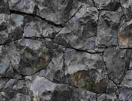 Free photo photorealistic stone wall surface