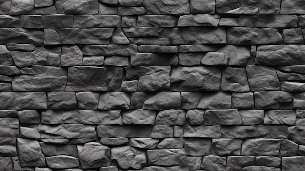 Free photo photorealistic stone wall surface