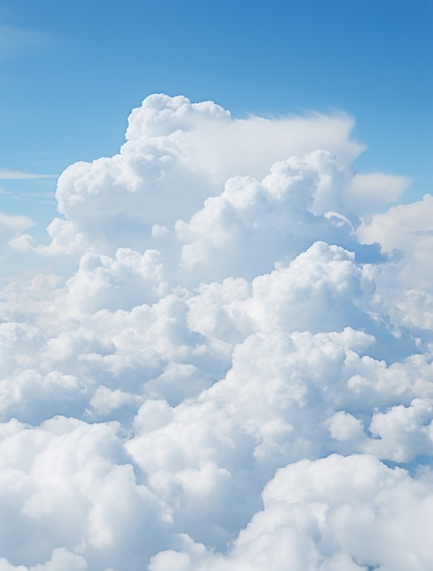 Free photo photorealistic style clouds