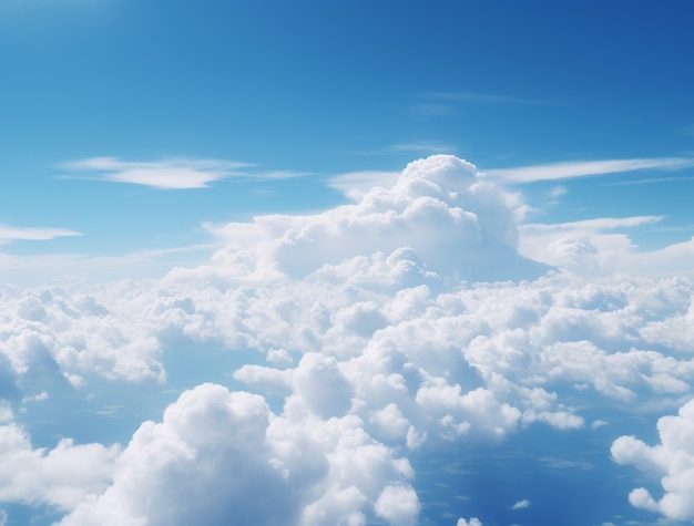 Photorealistic style clouds