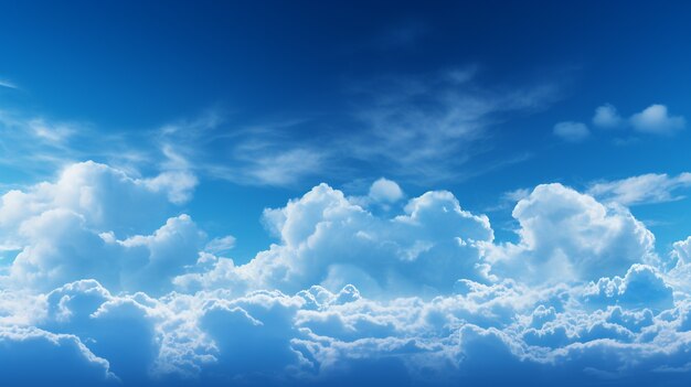 Photorealistic style clouds