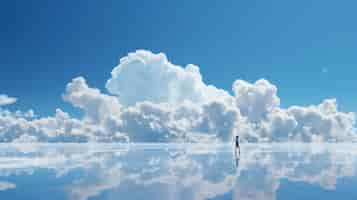 Free photo photorealistic style clouds