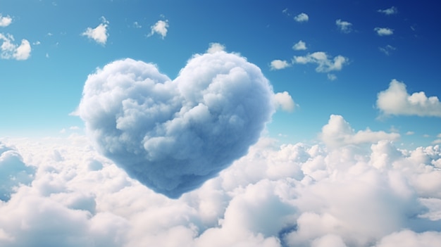 Free photo photorealistic style clouds