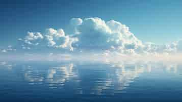 Free photo photorealistic style clouds