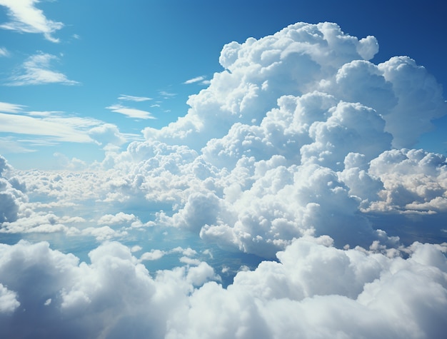 Photorealistic style clouds