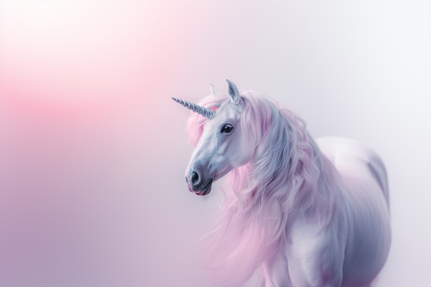 Free photo photorealistic unicorn creature