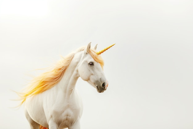 Free photo photorealistic unicorn creature