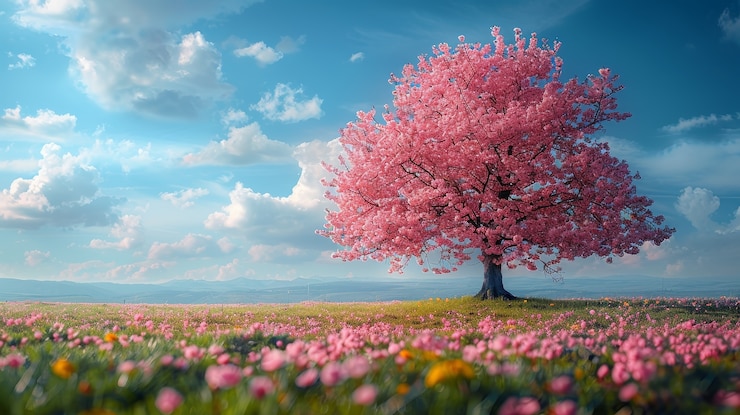 Free Photo photorealistic view of tree in nature with branches and trunk