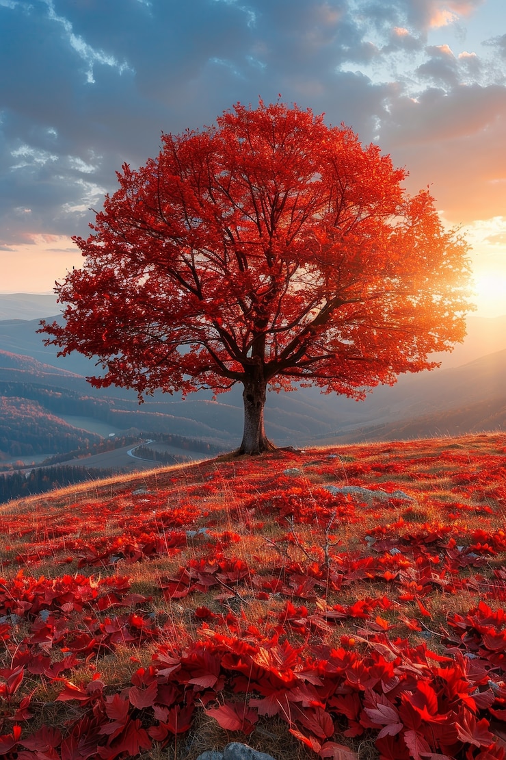 Free Photo photorealistic view of tree in nature with branches and trunk