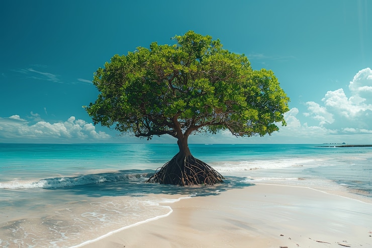 Free Photo photorealistic view of tree in nature with branches and trunk