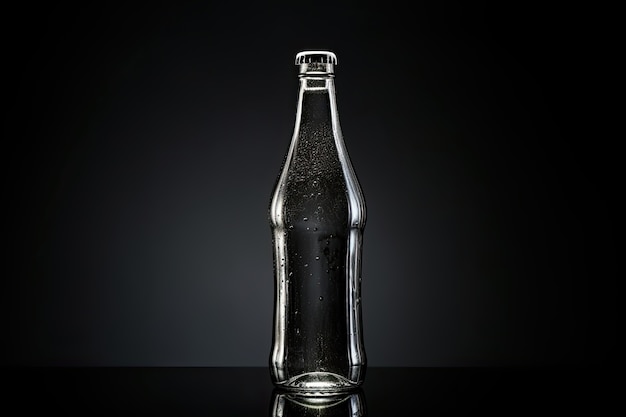 Бесплатное фото Фотореалистичная бутылка с водой