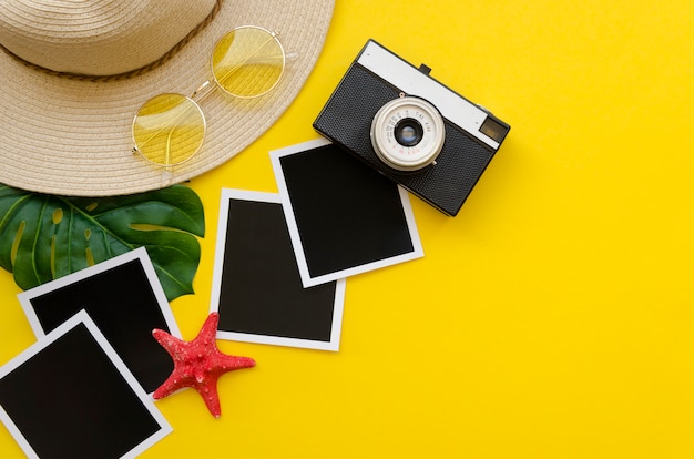 Free photo photos collection with camera and hat