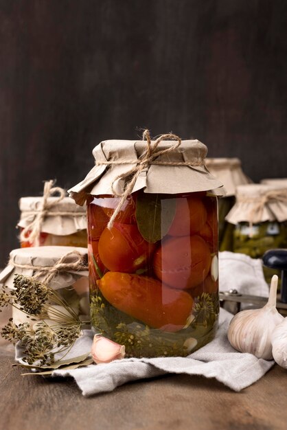 Pickled vegetables assortment