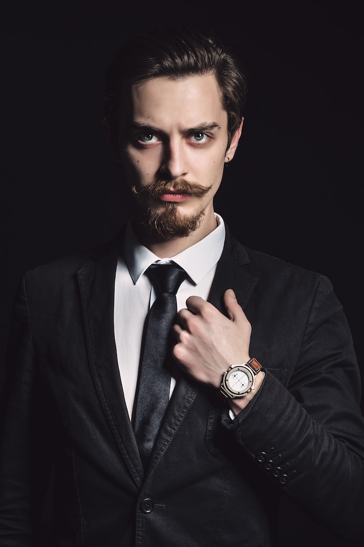 Free Photo picture of an elegant young fashion man