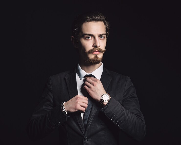 Free Photo picture of an elegant young fashion man