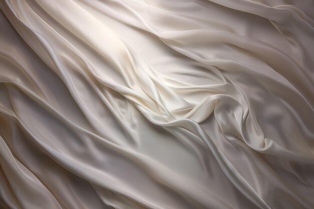 Free photo picture of a fine white silk fabric