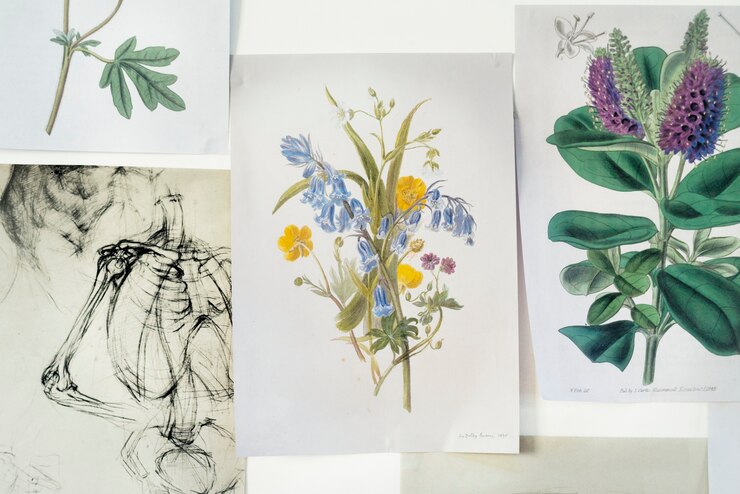 Free Photo picture frames at an art exhibition