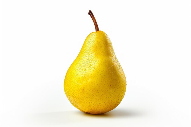 Free photo picture of a fresh yellow on a white background