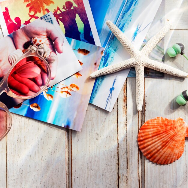 Pictures Starfish Seashells Images Memories Beach Concept