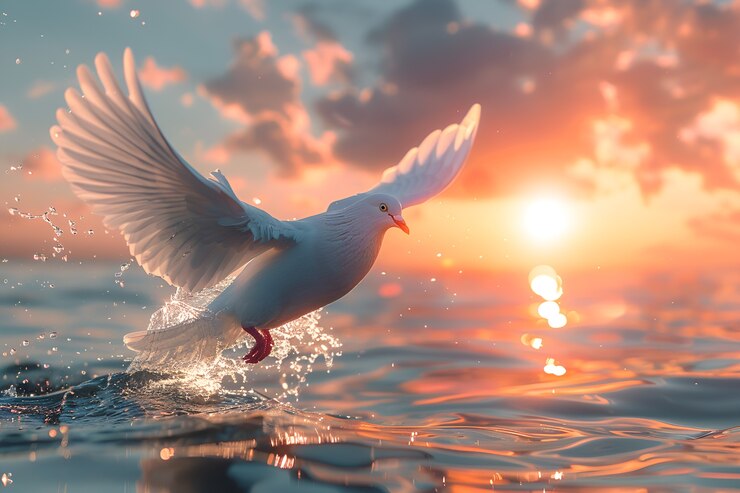 Free Photo pigeon in natural environment
