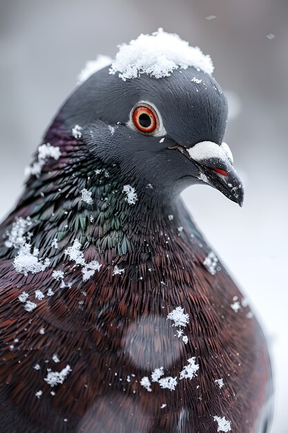 Pigeon in natural environment