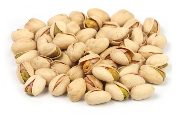 Pile of pistachios