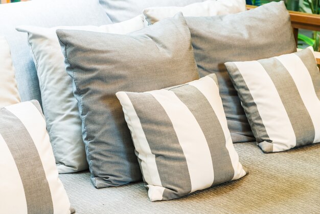 pillow on sofa decoration in living room